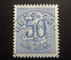 Belgie Belgique - 1951 - OPB/COB N° 854 - (  1 Value ) -  Cijfer Op Heraldieke Leeuw  Obl. Oude God - 1965 - Usados