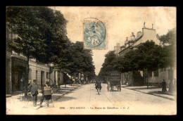 92 - MALAKOFF - LA ROUTE DE CHATILLON - CARTE COLORISEE - VOIR ETAT - Malakoff