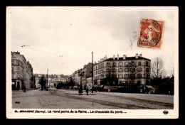 92 - BOULOGNE-SUR-SEINE - LE ROND-POINT DE LA REINE - LA CHAUSSEE DU PONT - EDITION MARQUE ROSE - Boulogne Billancourt