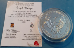 2021 SOUTH GEORGIA & SOUTH SANDWICH ISLANDS ANGEL WINGS £2 - Colonies