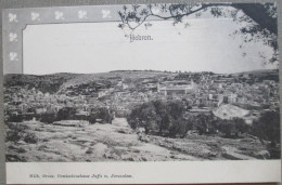 ISRAEL HEBRON VINTAGE PALESTINE WILHELM GROSS KARTE POSTKARTE CARD POSTCARD CARTE POSTALE ANSICHTSKARTE CARTOLINA - Israel