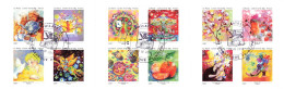 FRANCE 2013 CARNET 12 TIMBRES OBLITERE NON PLIE LES PETITS BONHEURS  BC 901 - - Gedenkmarken