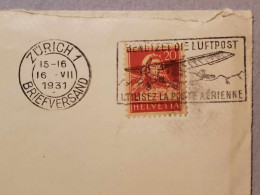 Tellbrust 1931 - Lettres & Documents