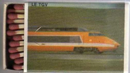 Boite D'Allumettes - TRAIN - LE TGV - Boites D'allumettes