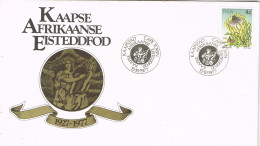 55328. Carta CAPE TOWN (South Africa) 1977- Kaapse Afrikaanse Eisteddfod - Lettres & Documents