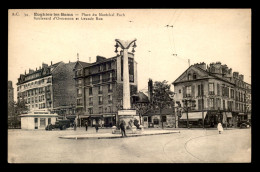 95 - ENGHIEN-LES-BAINS - PLACE DU MARECHAL FOCH, BOULEVARD ORMESSON ET GRANDE RUE - Enghien Les Bains