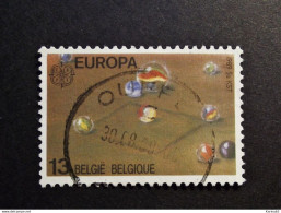 Belgie Belgique - 1989 - OPB/COB N° 2323 ( 1 Value ) Spel - Jeu De Billes Knikkers  Obl Ouffet - Used Stamps