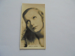 Cinéma Stars N° 90 GRETA GARBO Chromo Trading Card Cigarettes Film Star Vedette Célébrité Cinéma Photographie - Autres & Non Classés