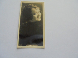 Cinéma Stars N° 106 SALLY STARR Chromo Trading Card Cigarettes Film Star Vedette Célébrité Cinéma Photographie - Other & Unclassified