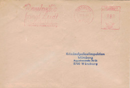 8700 Würzburg 1983 - Rauschgift Bringt Leid - Polizeidirektion - AFS - Franking Machines (EMA)