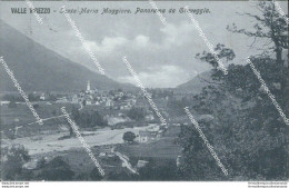 Cg34 Cartolina Valle Vigezzo Santa Maria Maggiore Panorama Da Graveggia Verbania - Biella