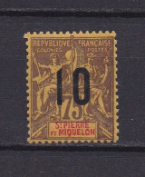 SAINT PIERRE ET MIQUELON 1912 TIMBRE N°103 NEUF AVEC CHARNIERE - Unused Stamps