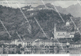 Cg79 Cartolina S.mamete E Castello Valsolda Lago Di Lugano 1922 Como - Como