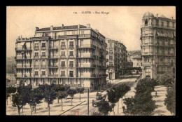 ALGERIE - ALGER - RUE MONGE - SOCIETE DES CHAUX ET CIMENTS ROMAIN BOYER - Algiers