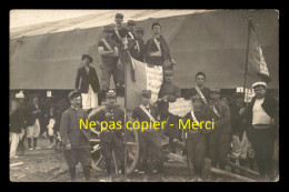 ALGERIE - ALGER - SOCIETET DE GYMNASTIQUE ET D'INSTRUCTION MILITAIRE TRICOLORE INDEPENDANTE DE MUSTAPHA - CARTE PHOTO  - Algerien