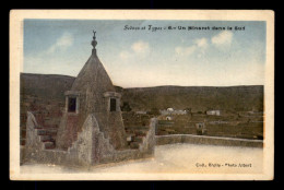 ALGERIE - SAHARA - UN MINARET DANS LE SUD - Scenes