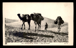 ALGERIE - SAHARA - DANS LES DUNES - Scènes & Types