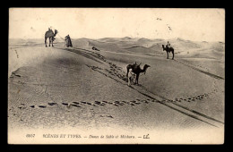 ALGERIE - SAHARA - DUNES DE SABLE ET MECHARA - Szenen