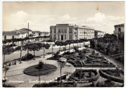 FOSSACESIA - GIARDINETTO PUBBLICO E PALAZZO SCOLASTICO - CHIETI - 1963 - Chieti