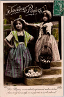 Carte   -  Joyeuses  Pâques    ,  Enfants      AQ1012  Sazerac - Ostern