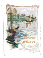 CPA  74   Haute Savoie BAINS D'EVIAN  Non   Circulée      ( 1991) - Evian-les-Bains