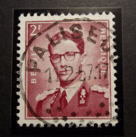 Belgie Belgique - 1953 - OPB/COB N° 925 - 2 F - Obl. Paliseul - 1957 - Usati