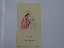 Image Religieuse, Eglise N-D De CHATEAUNEUF 28, Communion 1956 Françoise LEGER - Devotion Images