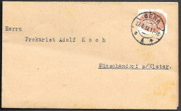 Germany Amtsgericht Gera Land Thüringen Letter Cover Mailed 1933 - Lettres & Documents