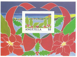 ANGUILLA Block 89,unused - Christmas