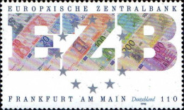 RFA Poste N** Yv:1832 Mi:2000 Europäische Zentralbank Frankfurt Am Main - Neufs