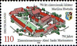 RFA Poste N** Yv:1814 Mi:1982 Zisterzienserinnen-Abtei Sankt Marienstern - Ungebraucht