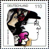 RFA Poste N** Yv:1804 Mi:1972 Bertolt Brecht Dramaturge - Neufs