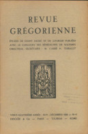 Revue Grégorienne N°6 (1939) De Collectif - Zonder Classificatie