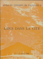 Laïcs Dans La Cité (1966) De Collectif - Godsdienst