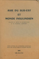 Asie Du Sud Est Et Monde Insulindien (1978) De Collectif - Wetenschap