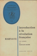 Introduction à La Révolution Française (1960) De Fernand Rude - Zonder Classificatie