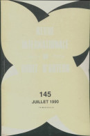 Revue Internationale Du Droit D'auteur N°145 (1990) De Collectif - Ohne Zuordnung