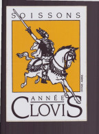 AUTOCOLLANT SOISSONS ANEE CLOVIS - Stickers