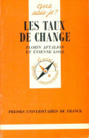 Les Taux De Change (1985) De Etienne Aftalion - Handel