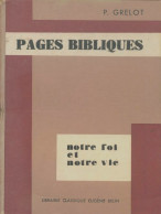 Pages Bibliques (1965) De P. Derumaux - Religion