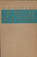 Principes D'économie Politique (0) De P. Nikitine - Economie