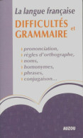 Difficultés Et Grammaire (2015) De Collectif - Other & Unclassified