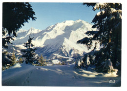 Le Mont-blanc,dôme Du Gouter Et L'aiguille Du Midi, Vus Depuis Le Mont D'arbois - Chamonix-Mont-Blanc