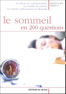 Le Sommeil En 200 Questions (2005) De Jean-Loup Dervaux - Santé