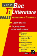 Littérature Terminale L Bac 2012 (2011) De Collectif - 12-18 Jaar