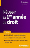 Réussir Sa Première Année De Droit (2012) De Raphaël Contini - Recht