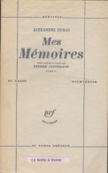 Mes Mémoires Tome V (1968) De Alexandre Dumas - Autres & Non Classés