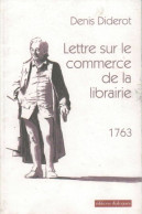 Lettre Sur Le Commerce De La Librairie (0) De Denis Diderot - Psychologie/Philosophie