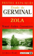 Etude De Germinla De Zola (1994) De Jean-Jacques Brunet - Andere & Zonder Classificatie