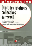 Mémentos Lmd - Droit Des Relations Collectives Du Travail (2007) De Petit F. - Recht